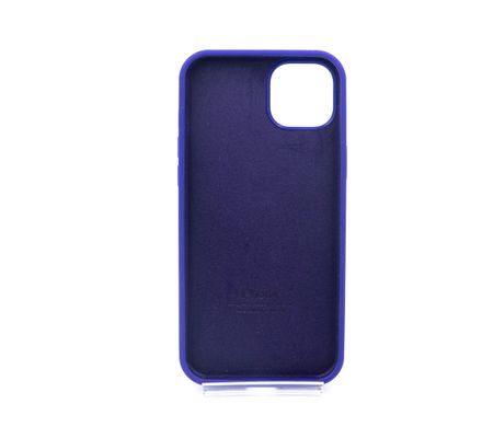 Силіконовий чохол Full Cover для iPhone 15 Plus ultra violet