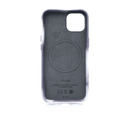 Чохол шкіряний Figura Series Case with MagSafe для iPhone 13 black