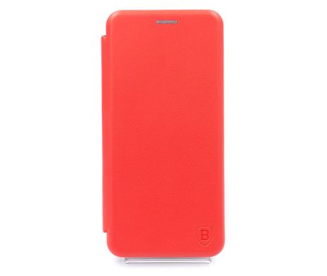 Чохол книжка Baseus Premium Edge для Xiaomi Redmi Note 10 Pro red