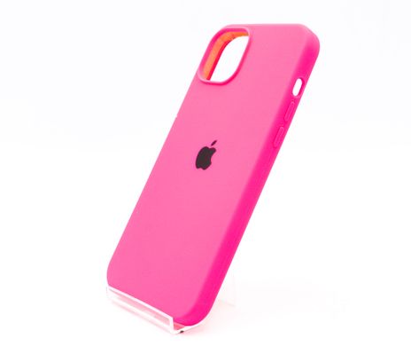 Силіконовий чохол Full Cover для iPhone 15 Plus barble pink (hot pink)