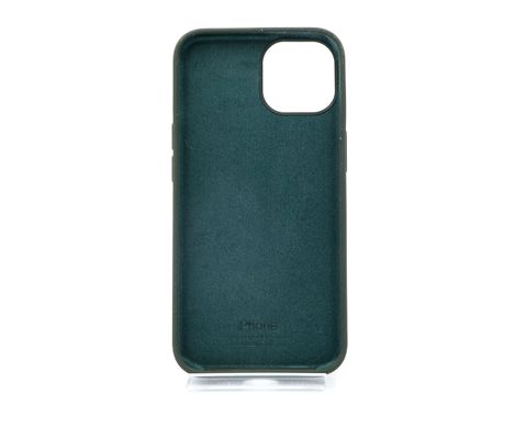 Силіконовий чохол Full Cover для iPhone 14 cyprus green
