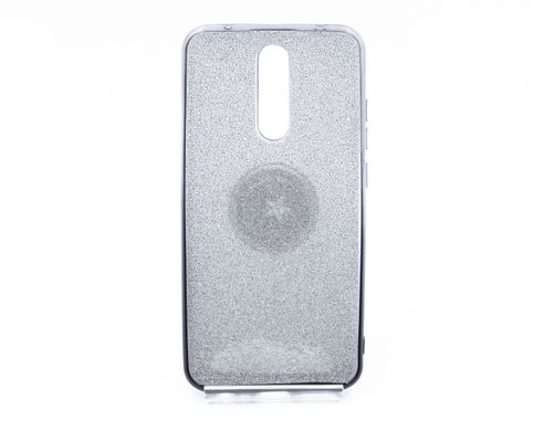 Силіконовий чохол SP Shine для Xiaomi Redmi 8/8A grey ring for magnet