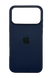 Силіконовий чохол with MagSafe для iPhone 17 Pro Max midnight blue 1:1 Smart animation