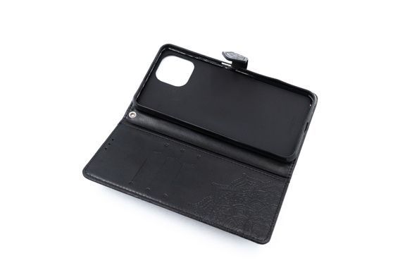 Чехол книжка кожа Art case с визитницей для Xiaomi Mi 11 Lite black