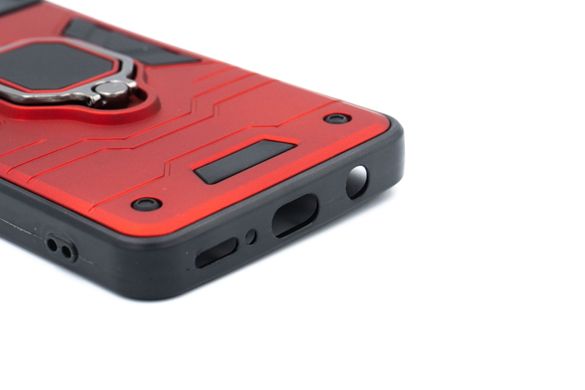 Чехол SP Camshield Serge Ring для Samsung A31 4G red ударопрочный шторка/защита камеры