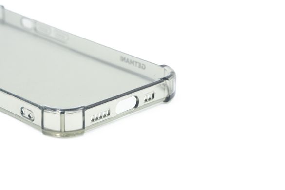 Чохол (TPU) Getman Ease logo для iPhone 13 Pro clear gray з посиленим кутами