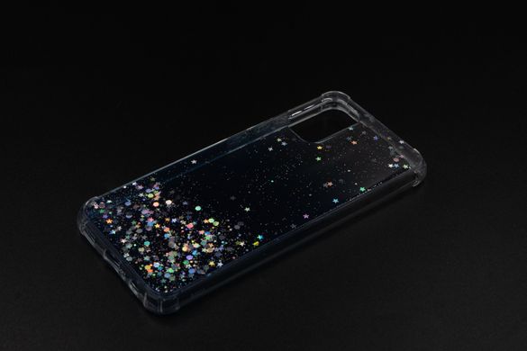 Накладка SP Confetti для Samsung A02S white/blue