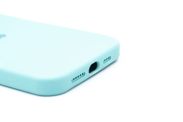Силіконовий чохол Full Cover для iPhone 14 Plus marine green