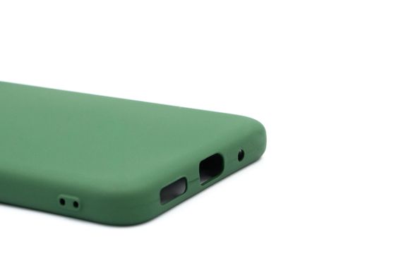 Силіконовий чохол Full Cover для Xiaomi Poco M5 dark green Full Camera без logo
