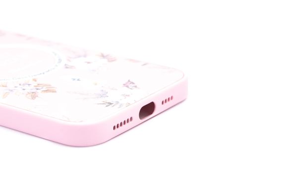 TPU+PC чохол Secret Garden with MagSafe для iPhone 12 Pro Max pink