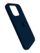 Силіконовий чохол with MagSafe для iPhone 12/12 Pro deep navy 1:1 Smart animation