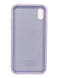 Силіконовий чохол Full Cover для iPhone XR light lilac (glycine)