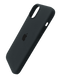 Силиконовый чехол with MagSafe для iPhone 15 Plus black