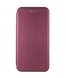 Чехол книжка Original кожа для iPhone XR marsala
