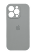 Силіконовий чохол Full Cover для iPhone 16 Pro ash Full Camera