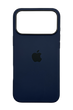 Силіконовий чохол with MagSafe для iPhone 17 Pro Max midnight blue 1:1 Smart animation