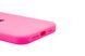 Силіконовий чохол Full Cover для iPhone 15 Plus barble pink (hot pink)