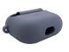 Чохол for AirPods 3 силіконовий lavander gray з мікрофіброю