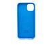 Силіконовий чохол Full Cover для iPhone 15 Plus new lake blue (capri blue)