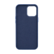 Чохол шкіряний Bonbon Leather Metal Style для iPhone 12 Pro Max deep navy