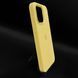 Силиконовый чехол Full Cover для iPhone 14 Pro mellow yellow