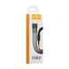 USB кабель Hoco U31 Benay One Pul 3in1 Lightning+micro+Type-C 1.2m black