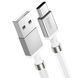 USB кабель HOCO U91 Magic magnetic Type-C 3A/1m White