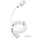 USB кабель HOCO U91 Magic magnetic Type-C 3A/1m White
