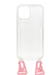 Чохол WAVE Clear with Strap для iPhone 11 Pro Max clear/light pink