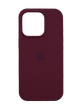 Силиконовый чехол Full Cover для iPhone 16 Pro maroon