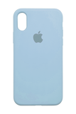 Силіконовий чохол original для iPhone X/XS light blue