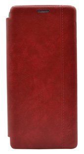 Чехол книжка Leather Gelius для Samsung A20S (A207) red