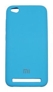 Силиконовый чехол Full Cover для Xiaomi Redmi 5A light blue