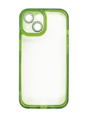 Накладка Brilliant для iPhone 15 green Full Camera