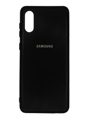 Силіконовий чохол Full Cover для Samsung A02 black my color