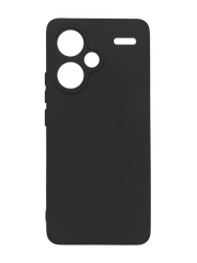 Силиконовый чехол Full Cover для Xiaomi Redmi Note 13 Pro+ black Full Camera без logo