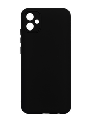 Силіконовий чохол Full Cover для Samsung A04E black Full Camera без logo