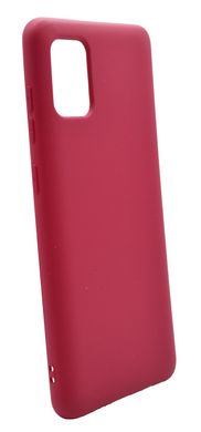 Силіконовий чохол Full Cover для Samsung A31 rose red без logo