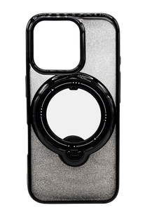 Накладка TPU with Stand для iPhone 16 Pro black