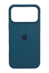 Силиконовый чехол Full Cover для iPhone 17 Pro Max saphire