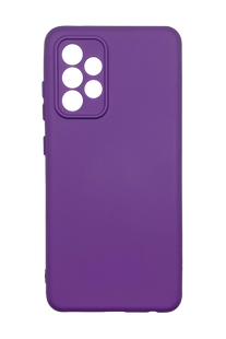 Силіконовий чохол Full Soft для Samsung A52 4G/A52 5G/A52s purple Full Camera