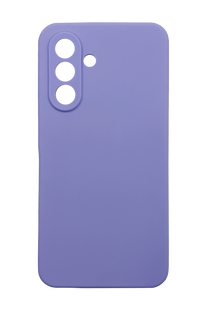 Силіконовий чохол Softy для Samsung A56 lilac Full Camera з мікрофіброю