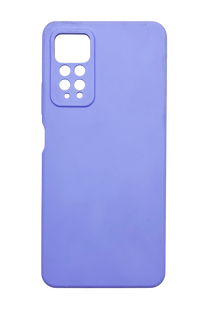 Силиконовый чехол WAVE Full Cover для Xiaomi Redmi Note 11Pro/Note 12Pro 4G light purple Full Camera