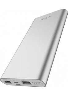 Power Bank Nomi E100 10000 mAh silver