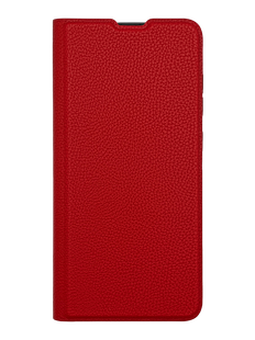Чехол книжка FIBRA (рельеф) для Samsung S24 red Full Camera