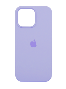 Силиконовый чехол Full Cover для iPhone 16 Pro Max lilac (dasheen)
