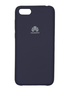 Силиконовый чехол Silicone Cover для Huawei Y5 - 2018 midnight blue