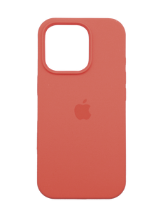 Силіконовий чохол Full Cover для iPhone 16 Pro Max orange