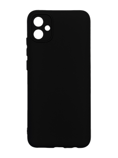 Силіконовий чохол Full Cover для Samsung A04E black Full Camera без logo