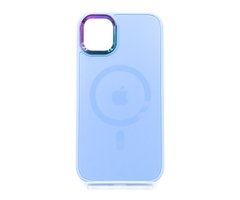 Чохол TPU+Glass Sapphire Mag Evo case для iPhone 11 lilac blue